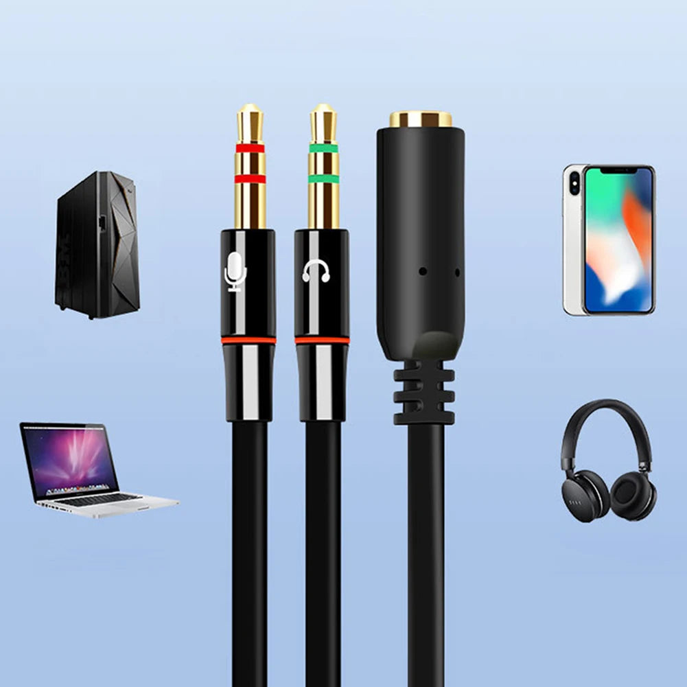 3.5mm Headphone & Microphone Splitter