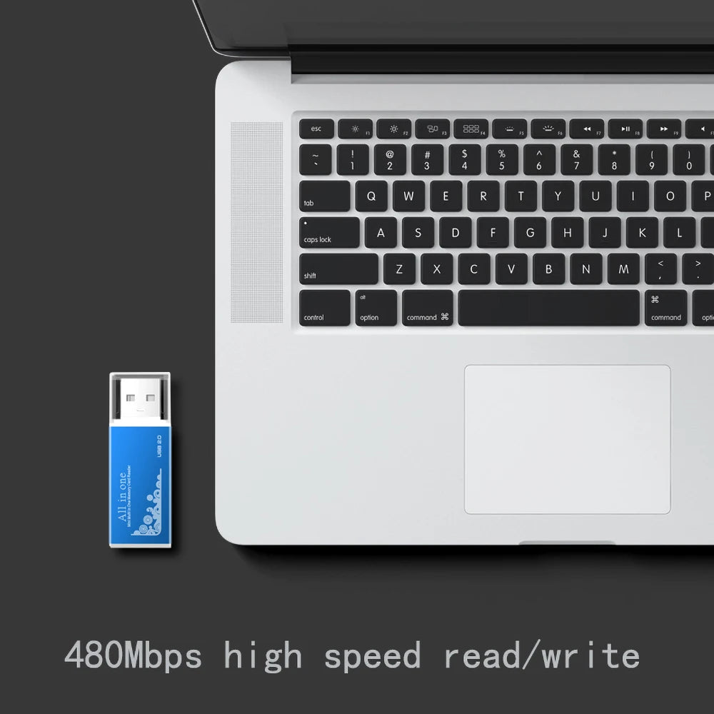 All-in-One USB 2.0 Memory Card Reader