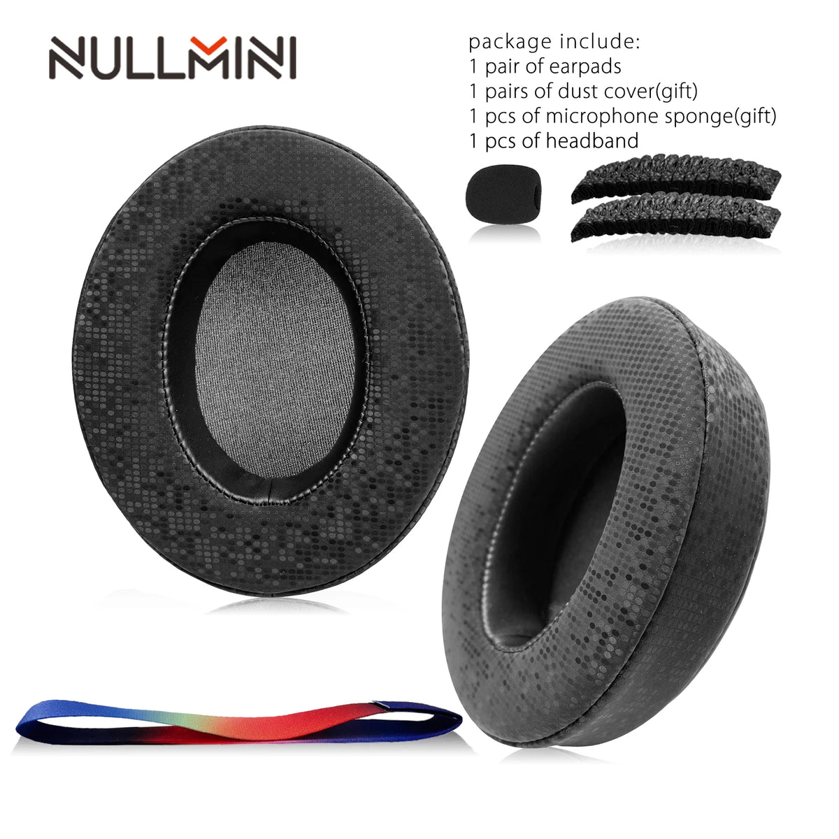 NullMini Cooling Gel Earpads for SteelSeries Arctis Headsets