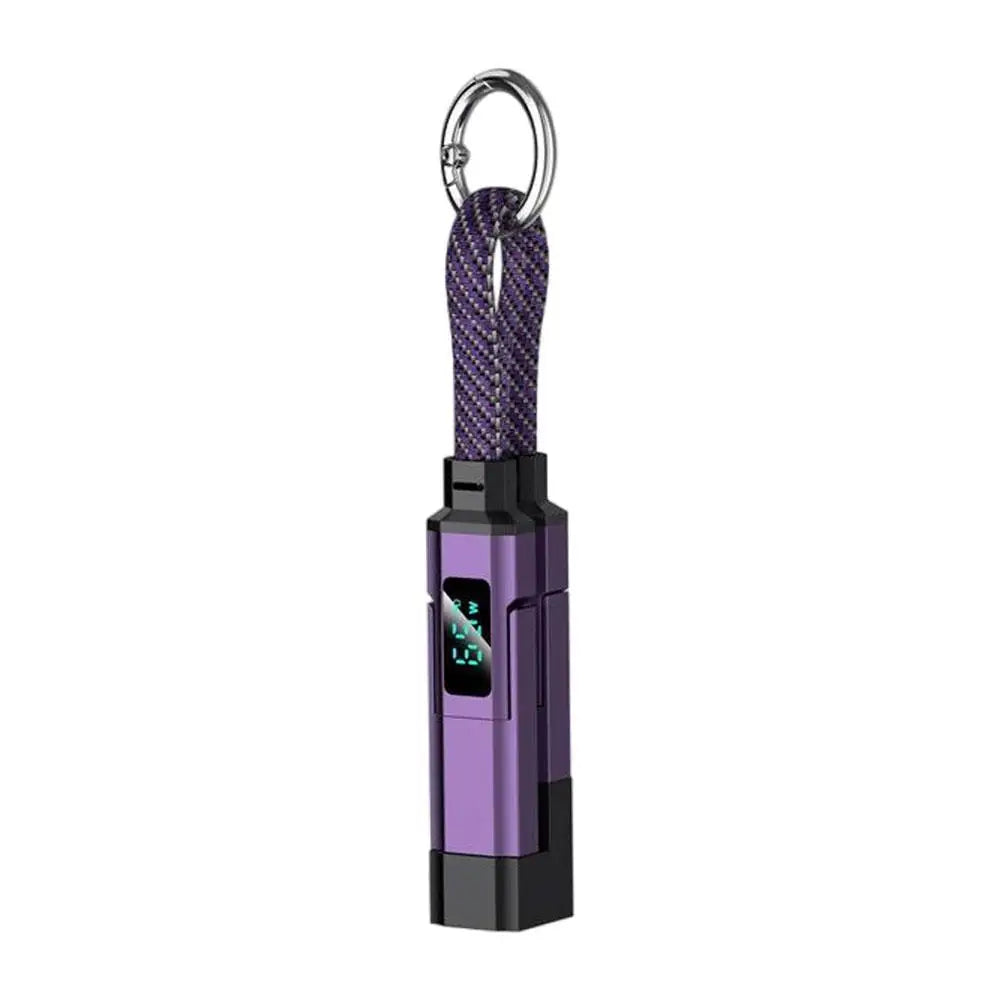4-in-1 Keychain Charging Cable