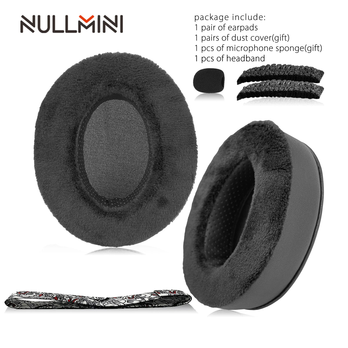 NullMini Cooling Gel Earpads for SteelSeries Arctis Headsets