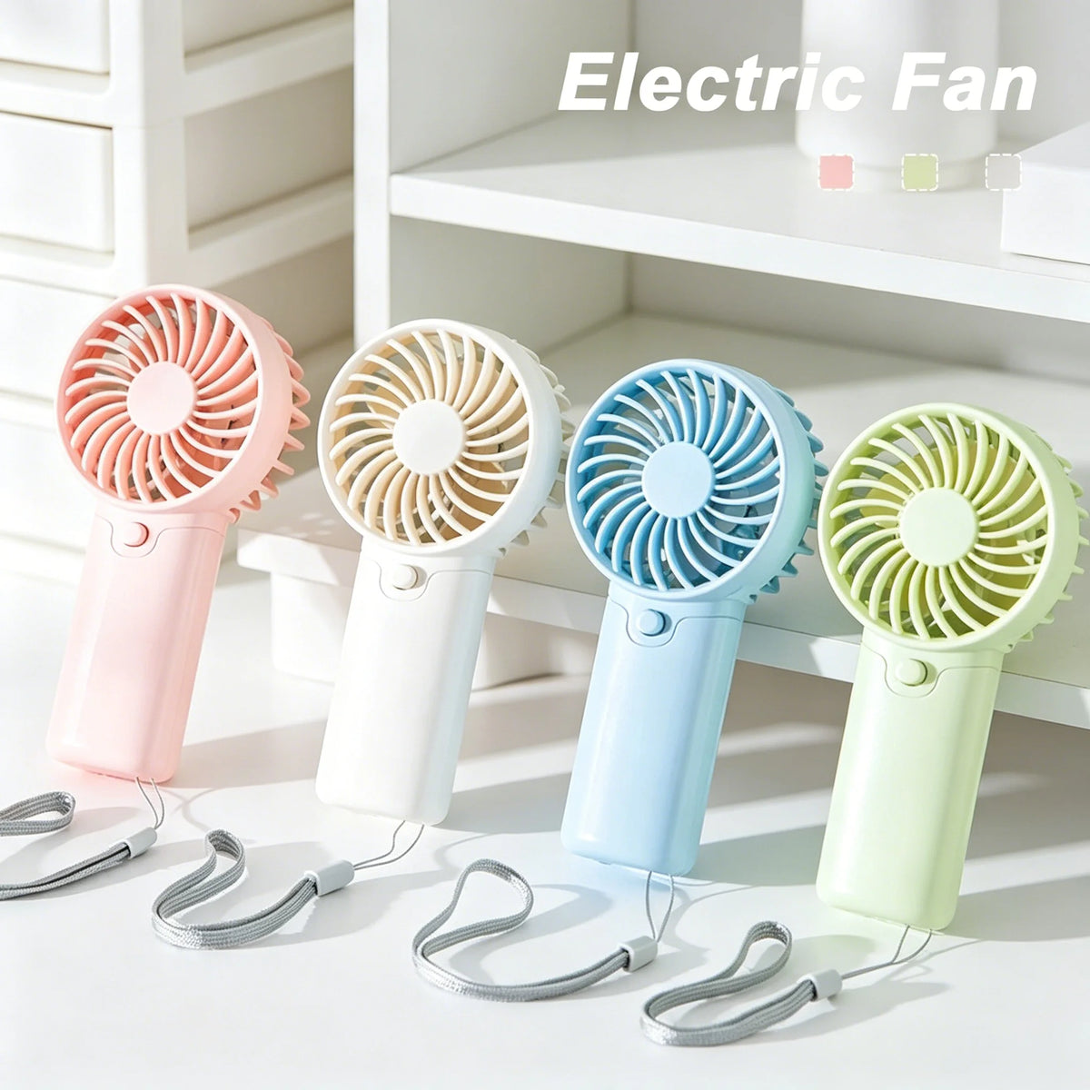 USB Rechargeable Mini Handheld Fan