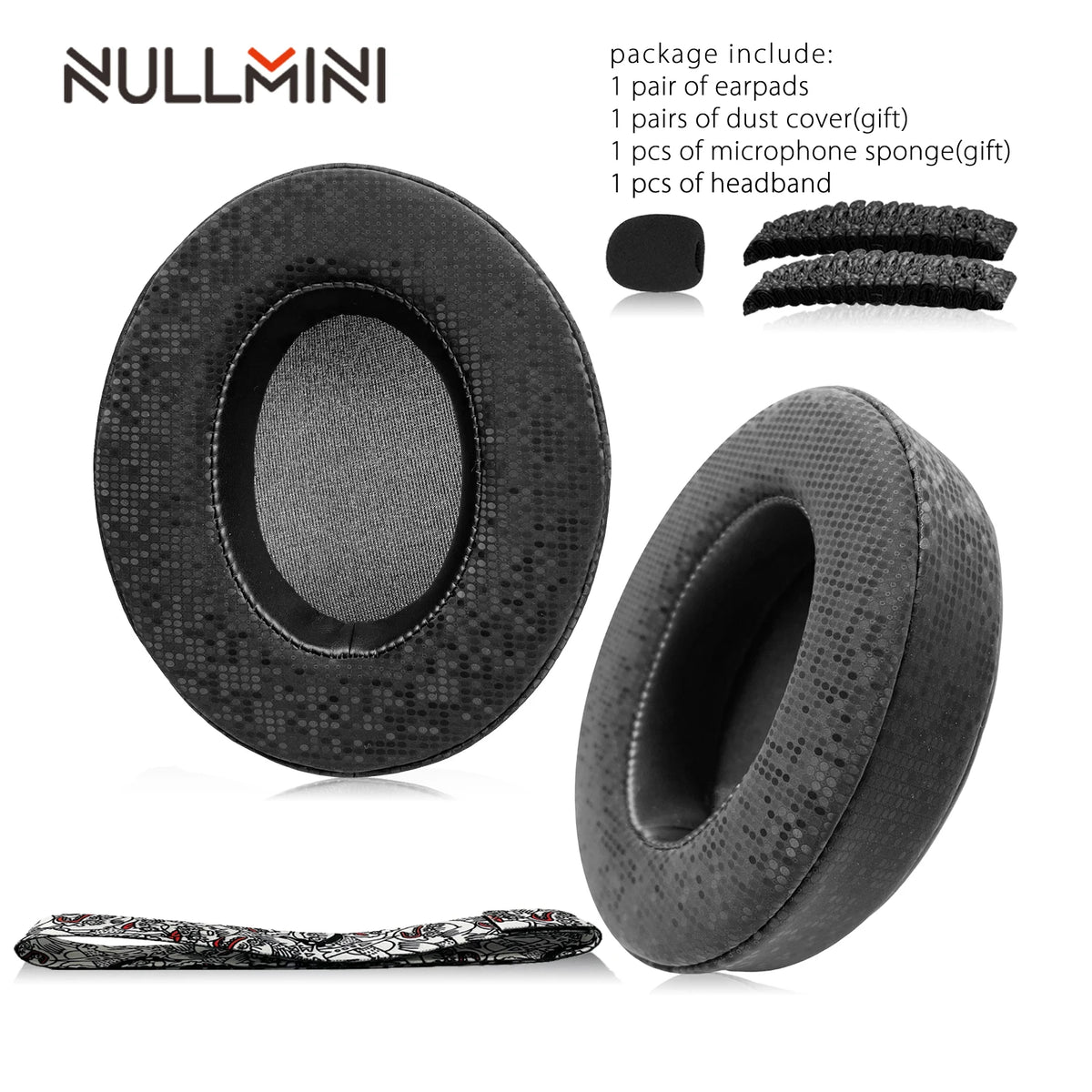 NullMini Cooling Gel Earpads for SteelSeries Arctis Headsets