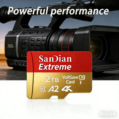 Class 10 microSD Memory Card with USB Adapter