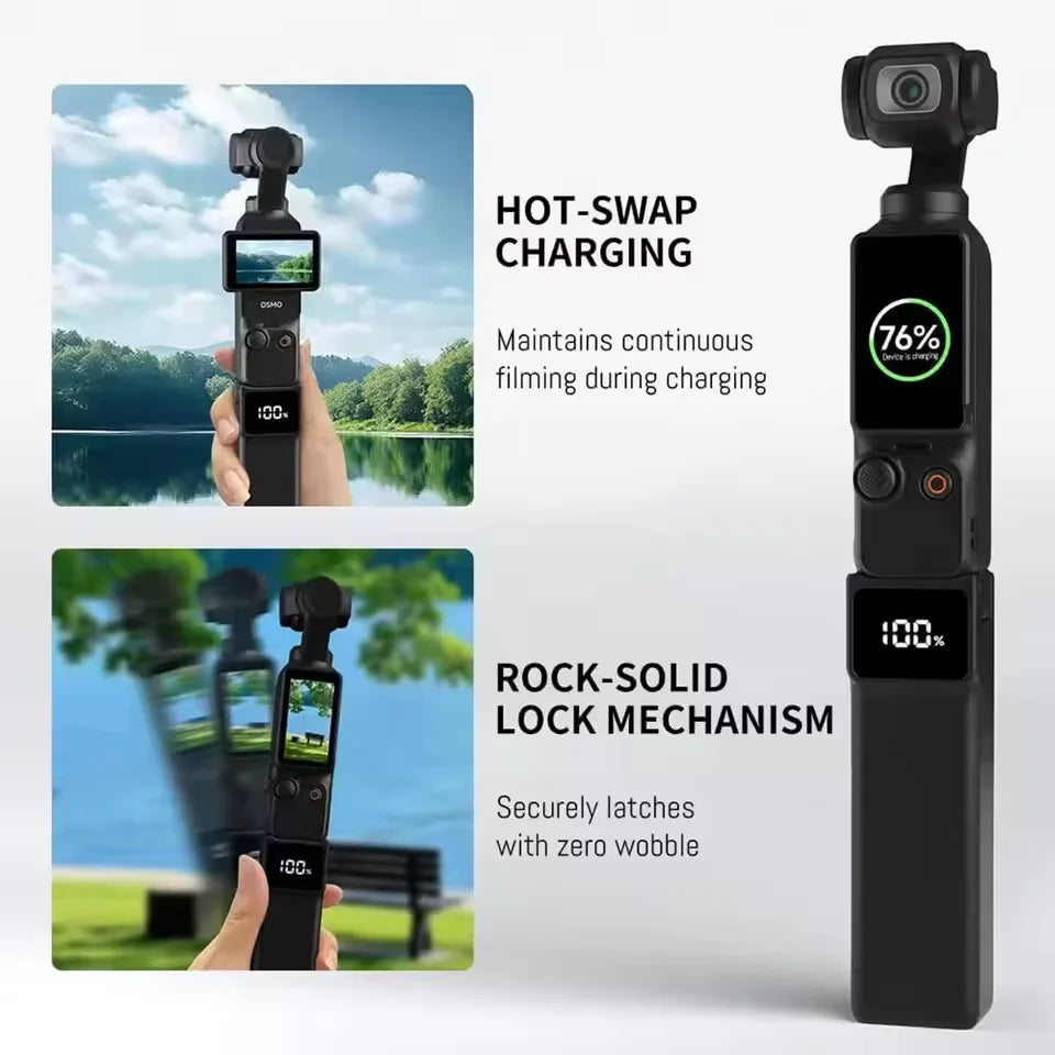 5000mAh Battery Handle for DJI Osmo Pocket 3/4