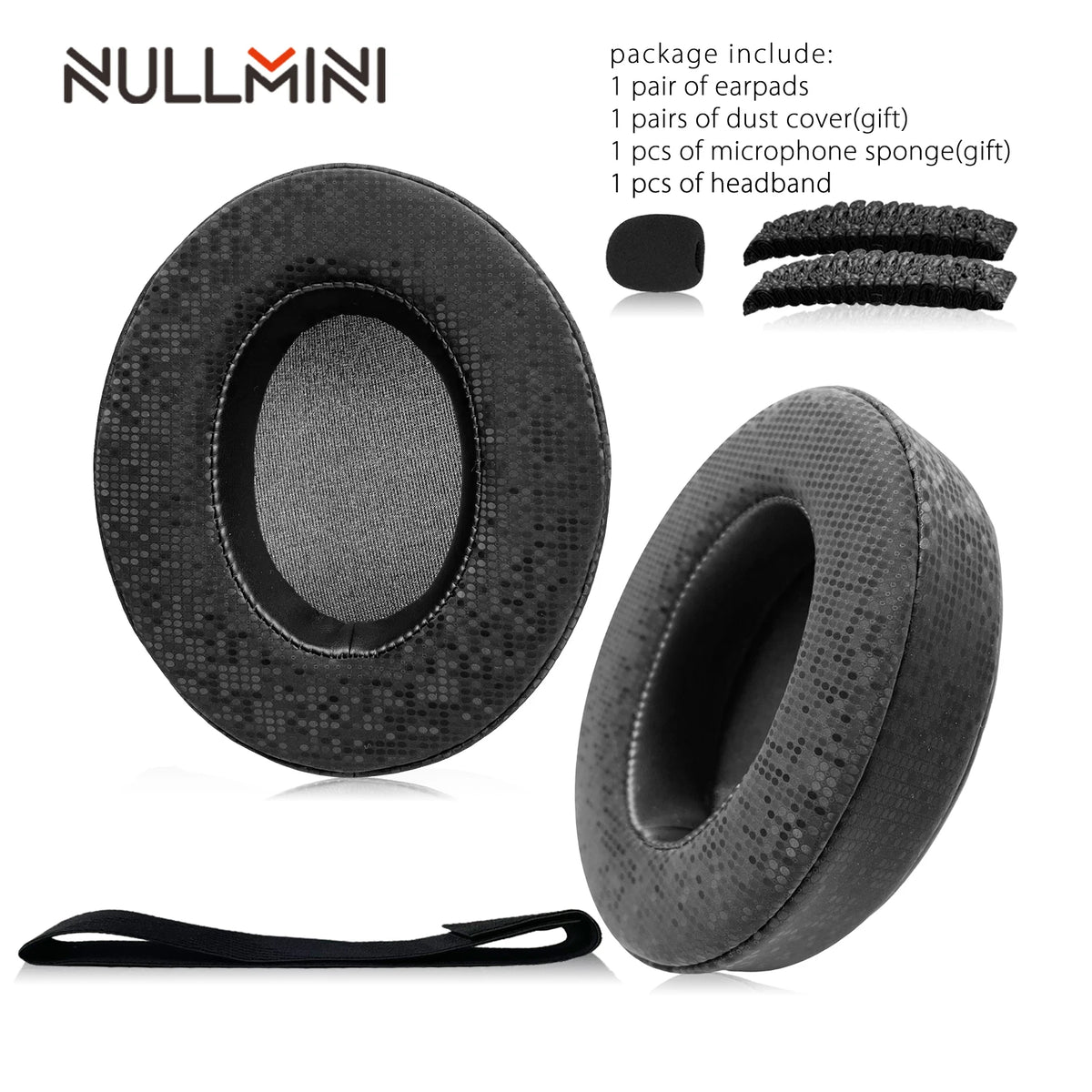 NullMini Cooling Gel Earpads for SteelSeries Arctis Headsets