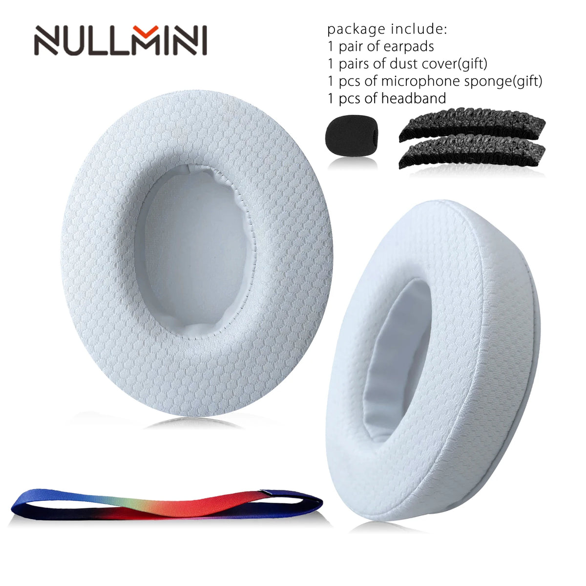 NullMini Cooling Gel Earpads for SteelSeries Arctis Headsets