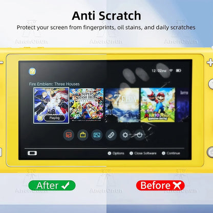 Tempered Glass Screen Protector for Nintendo Switch Lite