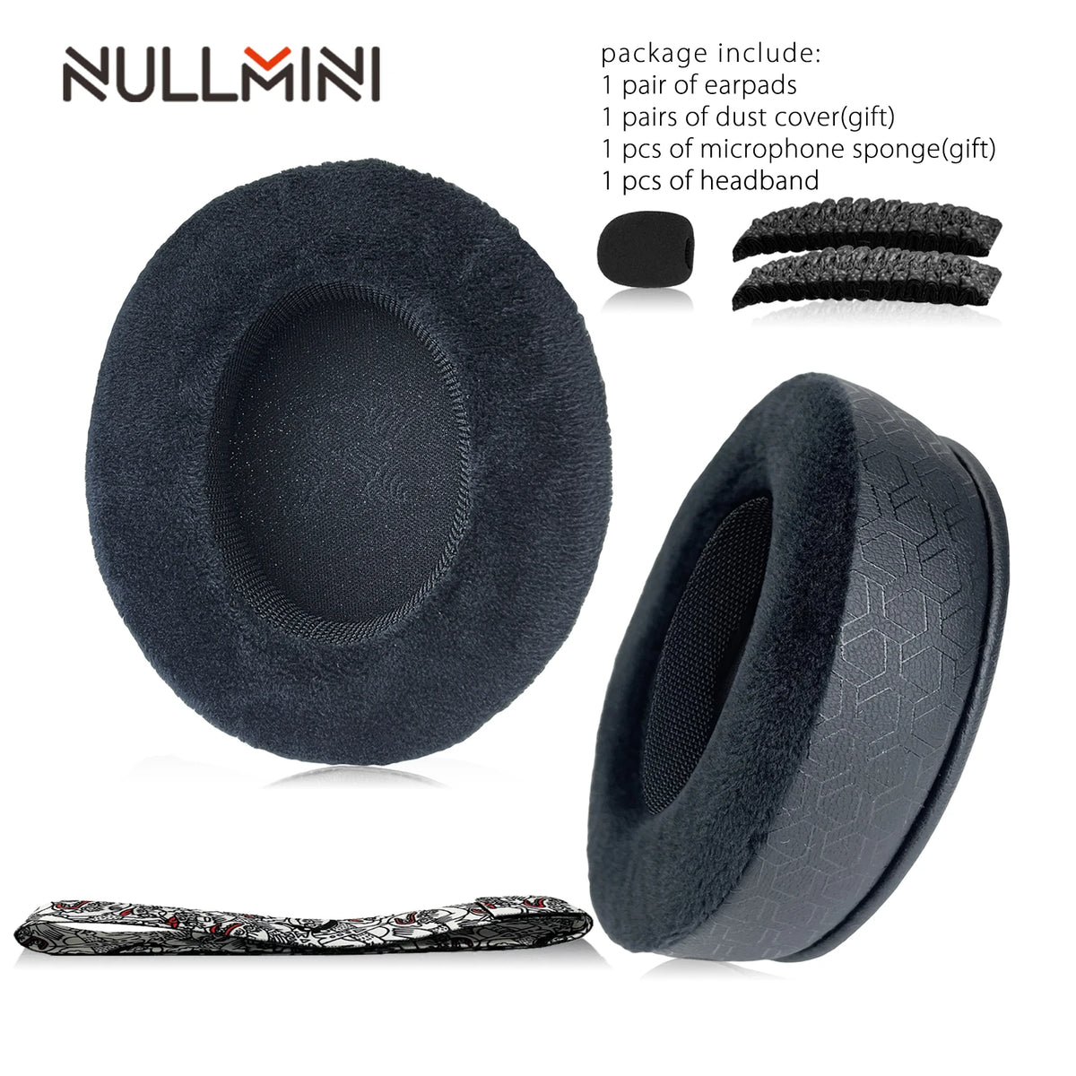 NullMini Cooling Gel Earpads for SteelSeries Arctis Headsets
