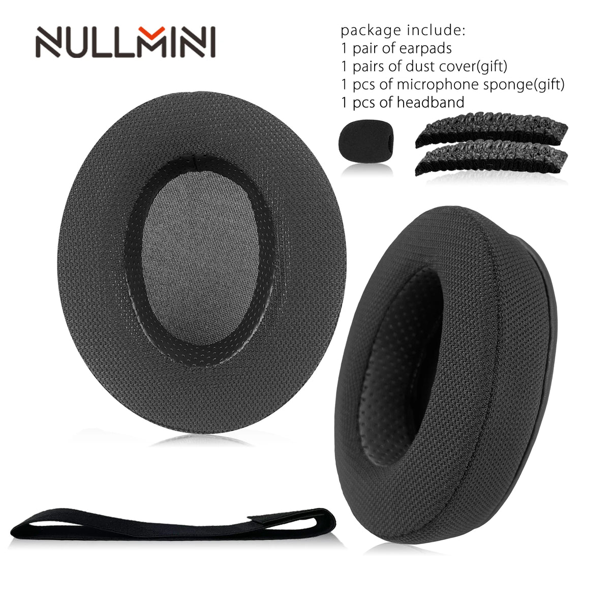 NullMini Cooling Gel Earpads for SteelSeries Arctis Headsets