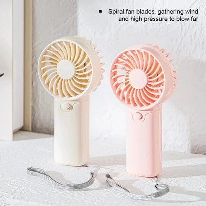 USB Rechargeable Mini Handheld Fan