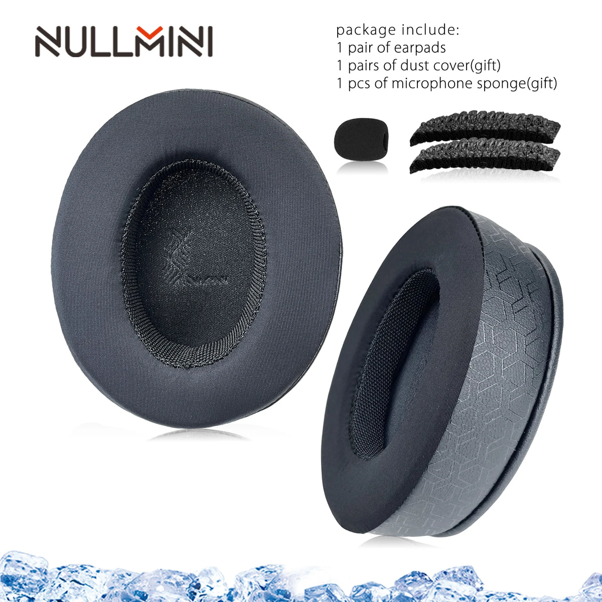 NullMini Cooling Gel Earpads for SteelSeries Arctis Headsets