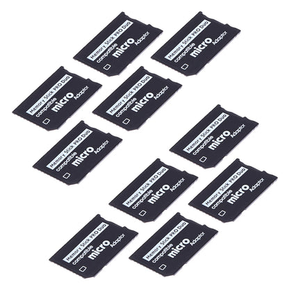 microSD to Memory Stick Pro Duo Adapters, 10-Pack