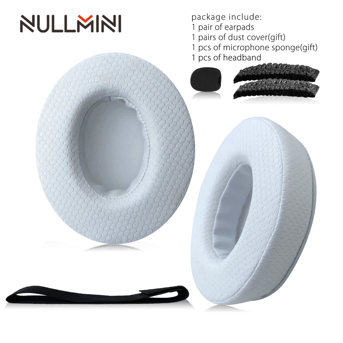 NullMini Cooling Gel Earpads for SteelSeries Arctis Headsets