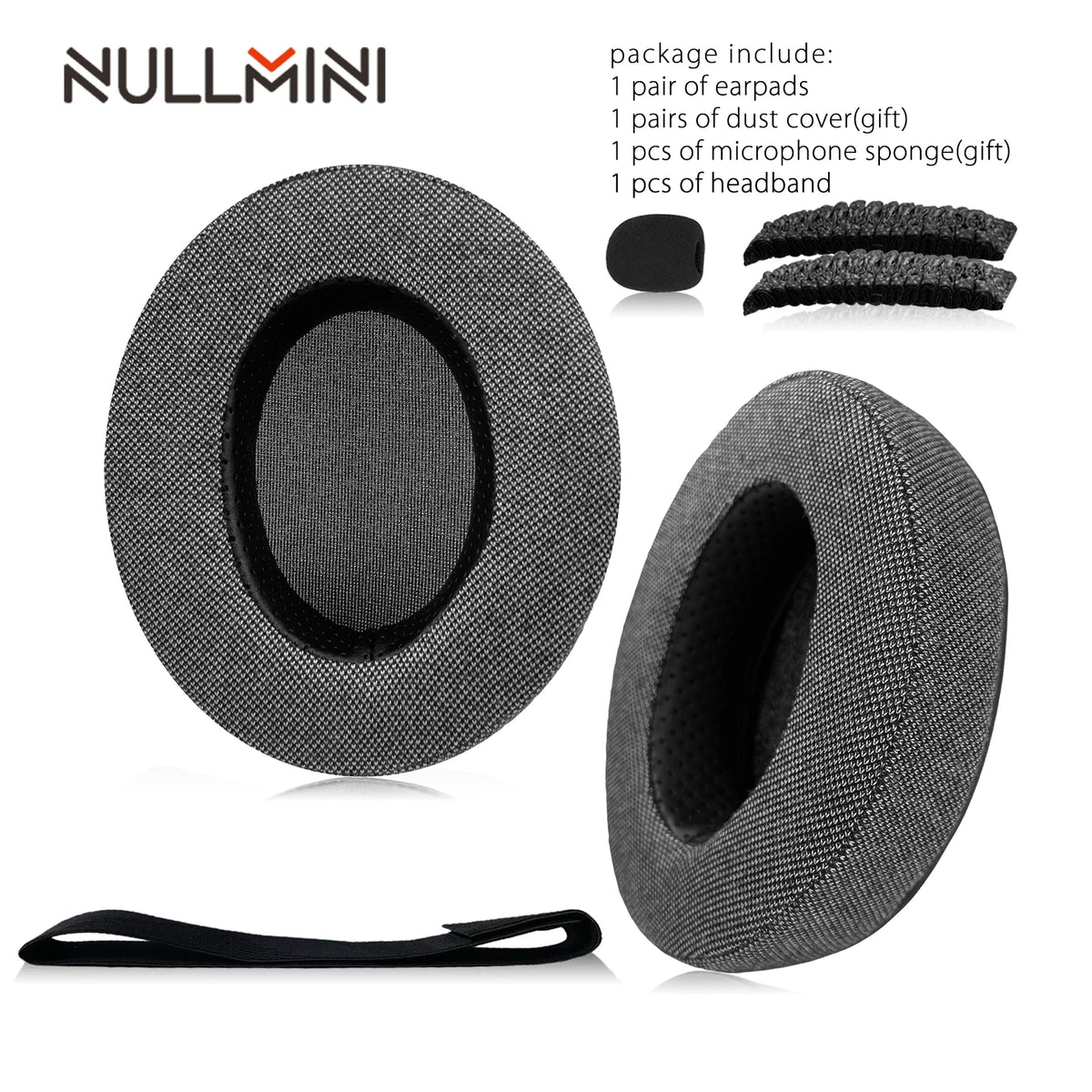 NullMini Cooling Gel Earpads for SteelSeries Arctis Headsets