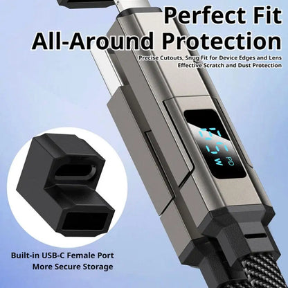 4-in-1 Keychain Charging Cable