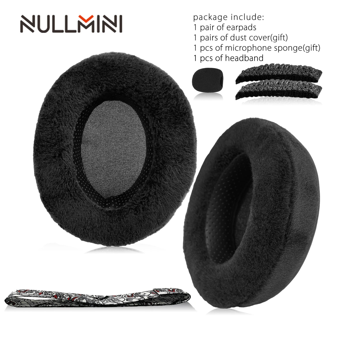 NullMini Cooling Gel Earpads for SteelSeries Arctis Headsets